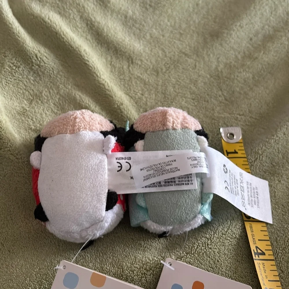New! 2 tsum tsums! Minnie Mouse. One as herself & one as the Statue of Liberty!
